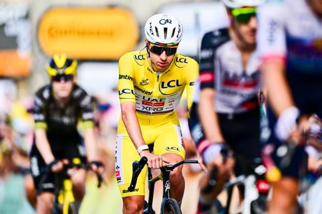 Tour de France 2026 Stage 13 BELFORT, FRANCE - JULY 17 : Pogacar Tadej (SLO) of UAE Team Emirates XRG at the finish line during stage 13 of the 113rd edition of Tour de France an UCI World Tour 2.UWT cycling road race stage for Men Elite of 205 km with start in Dole and finish in Belfort on July 17, 2026 in Belfort, France, 17 07 2026 Belfort France  Copyright: xPeterxDexVoechtx