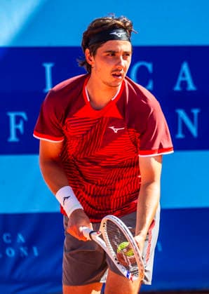 July 17, 2026, Gstaad, Bern, Switzerland: Gstaad Switzerland, 07 17 2026: ALEXANDER SHEVCHENKO of Kazakhstan is in action during semi-finals of EFG Swiss Open Gstaad ATP, Tennis Herren 250,Tennis Herren 250, which is known as the Swiss Gstaad Open and took place at Roy Emerson Arena in Gstaad, which is located in the famous ski resort of Gstaad and which is located in the Bernese Oberland. Tennis 2026: Swiss Open  - ZUMAd206 20260717_zip_d206_069 Copyright: xEricxDubostx