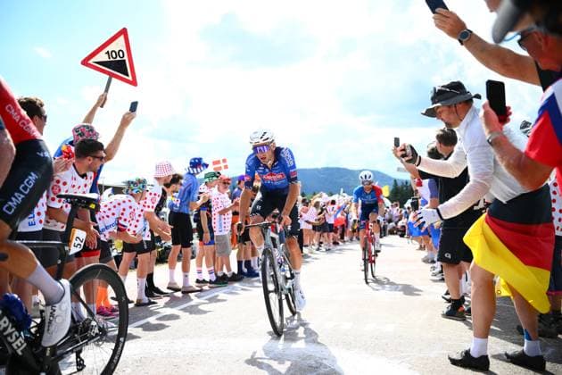 Tour de France 2026 Stage 13 BELFORT, FRANCE - JULY 17 : Rider of Team Alpecin - Premier Tech in action during stage 13 of the 113rd edition of Tour de France an UCI World Tour 2.UWT cycling road race stage for Men Elite of 205 km with start in Dole and finish in Belfort on July 17, 2026 in Belfort, France, 17 07 2026 Belfort France  Copyright: xGvgx