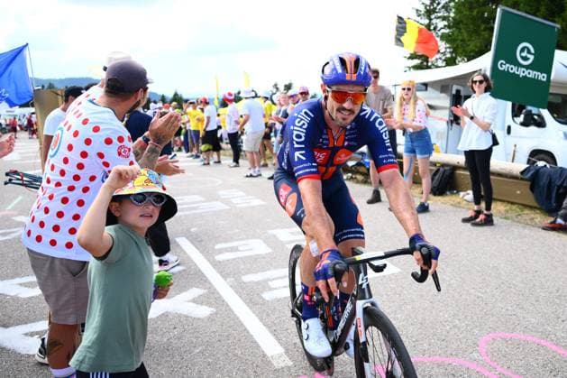 Tour de France 2026 Stage 13 BELFORT, FRANCE - JULY 17 : Degenkolb John (GER) of Team Picnic PostNL in action during stage 13 of the 113rd edition of Tour de France an UCI World Tour 2.UWT cycling road race stage for Men Elite of 205 km with start in Dole and finish in Belfort on July 17, 2026 in Belfort, France, 17 07 2026 Belfort France  Copyright: xGvgx
