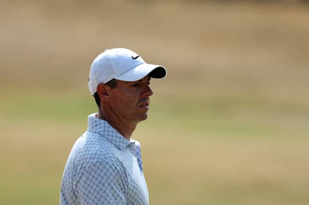 RECORD DATE NOT STATED 17th July 2026; Royal Birkdale Golf Club, Southport, Merseyside, England; The Open Championship Day Two; Rory McIlroy (NIR) at the second hole DavidxBlunsden