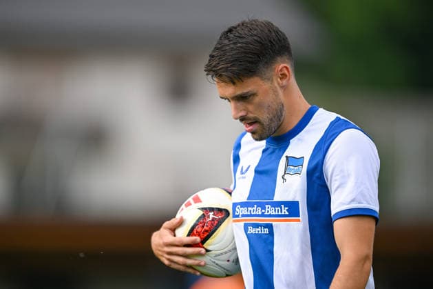 SOCCER - Wattens vs Hertha, test match KUNDL,AUSTRIA,17.JUL.26 - SOCCER - ADMIRAL Bundesliga, 2. DFL, 2. Deutsche Bundesliga, WSG Tirol vs Hertha BSC Berlin, test match. Image shows Josip Brekalo (Hertha).  GEPAxpictures xDanielxSchoenherr
