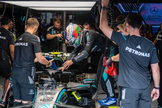 Formula One GP Spa Francorchamps, Belgium. Friday, July 17, 2026 Andrea Kimi Antonelli 12, Mercedes-AMG Petronas F1 Team; Formula One GP Spa Francorchamps, Belgium. Friday, July 17, 2026 *** Formula One Grand Prix at Spa-Francorchamps, Belgium, Friday, July 17, 2026, Andrea Kimi Antonelli, No. 12, Mercedes AMG Petronas F1 Team, Formula One Grand Prix at Spa-Francorchamps, Belgium, Friday, July 17, 2026 Copyright: xBEAUTIFULxSPORTS Erlhofx