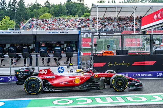 Formula One GP Spa Francorchamps, Belgium. Friday, July 17, 2026 Lewis Hamilton 44, Scuderia Ferrari HP; Formula One GP Spa Francorchamps, Belgium. Friday, July 17, 2026 *** Formula One Grand Prix at Spa-Francorchamps, Belgium, Friday, July 17, 2026, Lewis Hamilton, 44, Scuderia Ferrari HP Formula One Grand Prix at Spa-Francorchamps, Belgium, Friday, July 17, 2026 Copyright: xBEAUTIFULxSPORTS Erlhofx