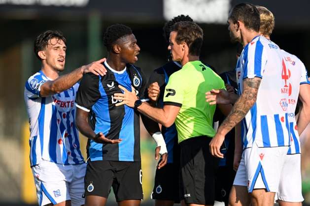 Club Brugge v sc Heerenveen - Friendly match ROESELARE, BELGIUM - JULY 17 : Diakhon Mamadou forward of Club Brugge pictured during the friendly match between Club Brugge and sc Heerenveen on July 17, 2026 in Roeselare, Belgium, 17 07 2026 Roeselare Belgium  Copyright: xNicoxVereeckenx