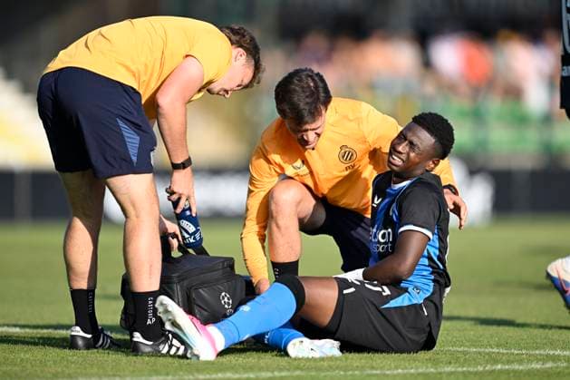 Club Brugge v sc Heerenveen - Friendly match ROESELARE, BELGIUM - JULY 17 : Diakhon Mamadou forward of Club Brugge pictured during the friendly match between Club Brugge and sc Heerenveen on July 17, 2026 in Roeselare, Belgium, 17 07 2026 Roeselare Belgium  Copyright: xNicoxVereeckenx