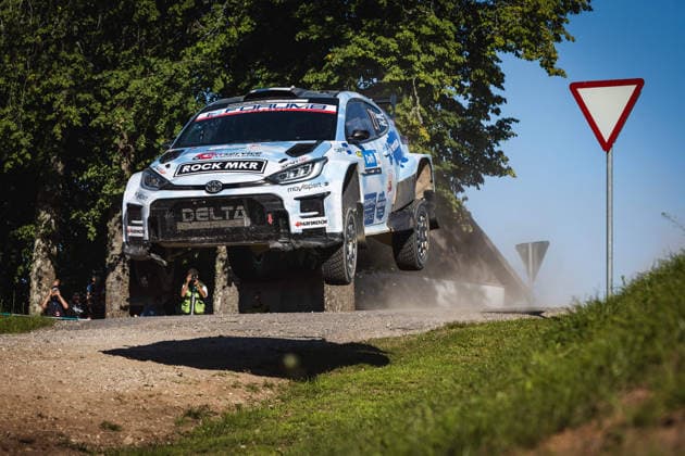 AUTO - WRC, Motorsport Rallye, WM - RALLY ESTONIA 2026 21 Teemu SUNINEN, Janni HUSSI, TOYOTA GR Yaris, action during the 2026 Rally Estonia, 8th round of the 2026 WRC WORLD RALLY CAR CHAMPIONSHIP, from July 16 to 29, 2026 at Tartu, Estonia - TartuEstonia  Copyright: xNikosxKatikisx