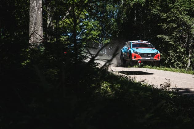 AUTO - WRC, Motorsport Rallye, WM - RALLY ESTONIA 2026 30 Arthur PELAMOURGUES, Bastien POUGET, HYUNDAI i20 N, action during the 2026 Rally Estonia, 8th round of the 2026 WRC WORLD RALLY CAR CHAMPIONSHIP, from July 16 to 29, 2026 at Tartu, Estonia - TartuEstonia  Copyright: xNikosxKatikisx