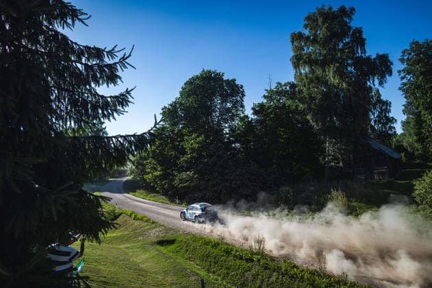 AUTO - WRC, Motorsport Rallye, WM - RALLY ESTONIA 2026 24 Fabrizio ZALDIVAR, Marcelo DER OHANNESIAN, SKODA Fabia RS, action during the 2026 Rally Estonia, 8th round of the 2026 WRC WORLD RALLY CAR CHAMPIONSHIP, from July 16 to 29, 2026 at Tartu, Estonia - TartuEstonia  Copyright: xNikosxKatikisx