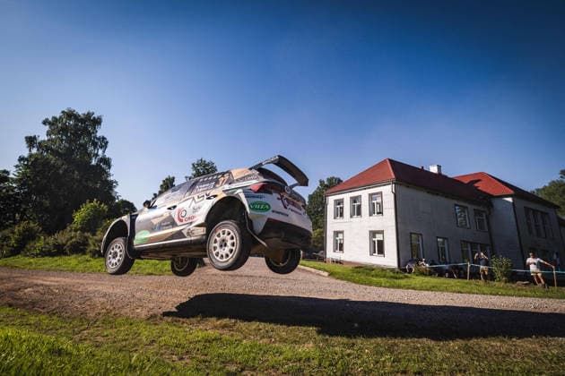 AUTO - WRC, Motorsport Rallye, WM - RALLY ESTONIA 2026 37 Mikko HEIKKILÄ, Kristian TEMONEN, SKODA Fabia RS, action during the 2026 Rally Estonia, 8th round of the 2026 WRC WORLD RALLY CAR CHAMPIONSHIP, from July 16 to 29, 2026 at Tartu, Estonia - TartuEstonia  Copyright: xNikosxKatikisx