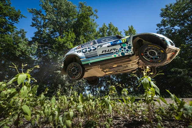 AUTO - WRC, Motorsport Rallye, WM - RALLY ESTONIA 2026 27 Jan SOLANS, Rodrigo SANJUAN, SKODA Fabia RS, action during the 2026 Rally Estonia, 8th round of the 2026 WRC WORLD RALLY CAR CHAMPIONSHIP, from July 16 to 29, 2026 at Tartu, Estonia - TartuEstonia  Copyright: xNikosxKatikisx