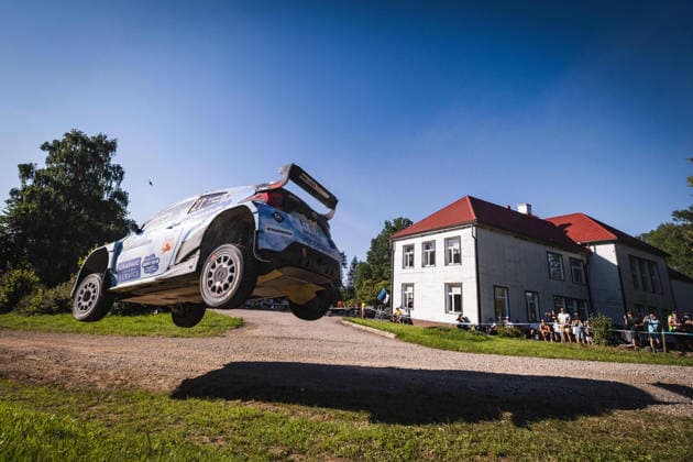 AUTO - WRC, Motorsport Rallye, WM - RALLY ESTONIA 2026 21 Teemu SUNINEN, Janni HUSSI, TOYOTA GR Yaris, action during the 2026 Rally Estonia, 8th round of the 2026 WRC WORLD RALLY CAR CHAMPIONSHIP, from July 16 to 29, 2026 at Tartu, Estonia - TartuEstonia  Copyright: xNikosxKatikisx