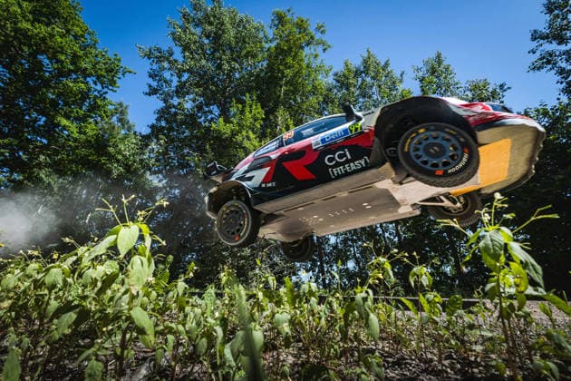 AUTO - WRC, Motorsport Rallye, WM - RALLY ESTONIA 2026 99 Oliver SOLBERG, Elliott EDMONDSON, TOYOTA GR Yaris Rally1, action during the 2026 Rally Estonia, 8th round of the 2026 WRC WORLD RALLY CAR CHAMPIONSHIP, from July 16 to 29, 2026 at Tartu, Estonia - TartuEstonia  Copyright: xNikosxKatikisx