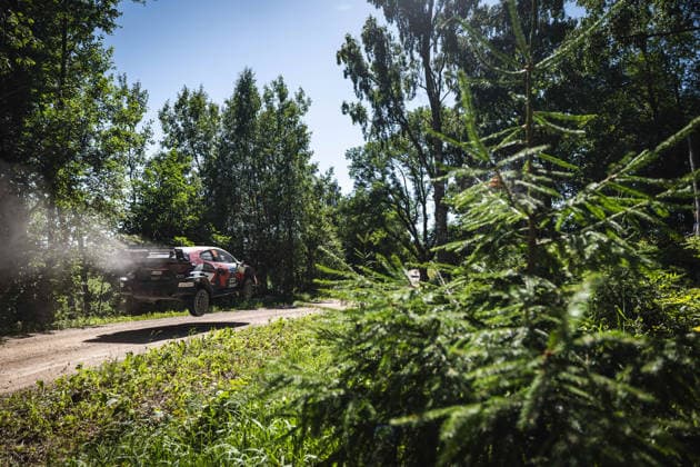 AUTO - WRC, Motorsport Rallye, WM - RALLY ESTONIA 2026 99 Oliver SOLBERG, Elliott EDMONDSON, TOYOTA GR Yaris Rally1, action during the 2026 Rally Estonia, 8th round of the 2026 WRC WORLD RALLY CAR CHAMPIONSHIP, from July 16 to 29, 2026 at Tartu, Estonia - TartuEstonia  Copyright: xNikosxKatikisx