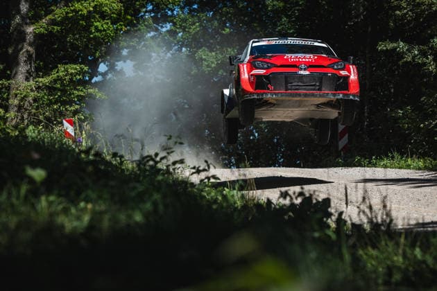 AUTO - WRC, Motorsport Rallye, WM - RALLY ESTONIA 2026 05 Sami PAJARI, Marko SALMINEN, TOYOTA GR Yaris Rally1, action during the 2026 Rally Estonia, 8th round of the 2026 WRC WORLD RALLY CAR CHAMPIONSHIP, from July 16 to 29, 2026 at Tartu, Estonia - TartuEstonia  Copyright: xNikosxKatikisx