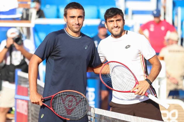 Umag 17.07.2026. Tenis PLAVA LAGUNA CROATIA OPEN Tennis PLAVA LAGUNA CROATIA OPEN Nz Daniel Merida Aguilar, Roman Andres Burruchaga Fot. Kacper Staniec NEWSPIX.PL --- newspix.pl 