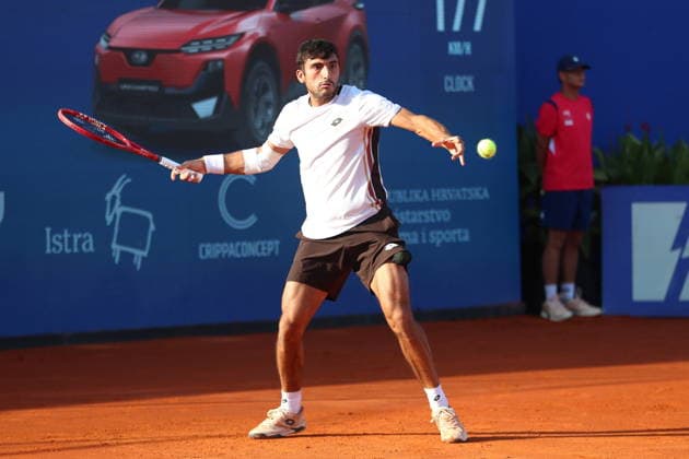 Umag 17.07.2026. Tenis PLAVA LAGUNA CROATIA OPEN Tennis PLAVA LAGUNA CROATIA OPEN Nz Roman Andres Burruchaga Fot. Kacper Staniec NEWSPIX.PL --- newspix.pl 