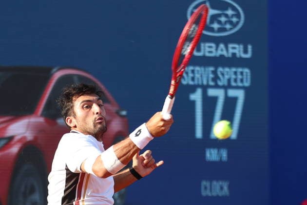 Umag 17.07.2026. Tenis PLAVA LAGUNA CROATIA OPEN Tennis PLAVA LAGUNA CROATIA OPEN Nz Roman Andres Burruchaga Fot. Kacper Staniec NEWSPIX.PL --- newspix.pl 
