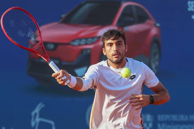 Umag 17.07.2026. Tenis PLAVA LAGUNA CROATIA OPEN Tennis PLAVA LAGUNA CROATIA OPEN Nz Roman Andres Burruchaga Fot. Kacper Staniec NEWSPIX.PL --- newspix.pl 