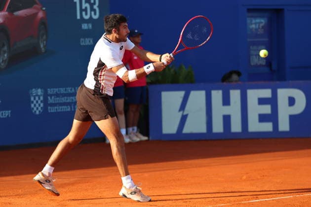 Umag 17.07.2026. Tenis PLAVA LAGUNA CROATIA OPEN Tennis PLAVA LAGUNA CROATIA OPEN Nz Roman Andres Burruchaga Fot. Kacper Staniec NEWSPIX.PL --- newspix.pl 