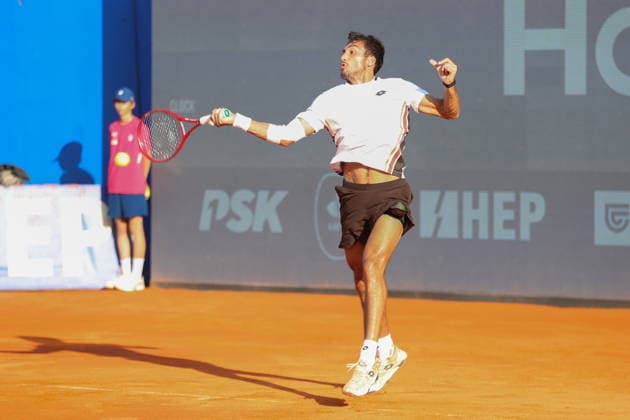 Umag 17.07.2026. Tenis PLAVA LAGUNA CROATIA OPEN Tennis PLAVA LAGUNA CROATIA OPEN Nz Roman Andres Burruchaga Fot. Kacper Staniec NEWSPIX.PL --- newspix.pl 