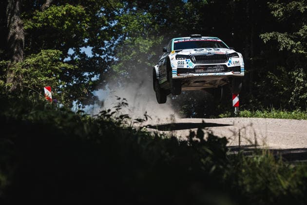 AUTO - WRC, Motorsport Rallye, WM - RALLY ESTONIA 2026 27 Jan SOLANS, Rodrigo SANJUAN, SKODA Fabia RS, action during the 2026 Rally Estonia, 8th round of the 2026 WRC WORLD RALLY CAR CHAMPIONSHIP, from July 16 to 29, 2026 at Tartu, Estonia - TartuEstonia  Copyright: xNikosxKatikisx