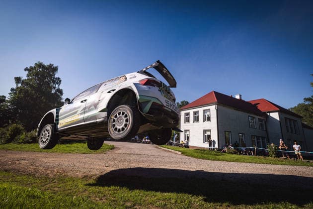 AUTO - WRC, Motorsport Rallye, WM - RALLY ESTONIA 2026 25 Emil LINDHOLM, Gabriel MORALES, SKODA Fabia RS, action during the 2026 Rally Estonia, 8th round of the 2026 WRC WORLD RALLY CAR CHAMPIONSHIP, from July 16 to 29, 2026 at Tartu, Estonia - TartuEstonia  Copyright: xNikosxKatikisx
