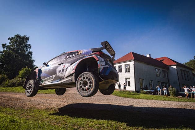 AUTO - WRC, Motorsport Rallye, WM - RALLY ESTONIA 2026 34 Bernhard TEN BRINKE, Tom WOODBURN, TOYOTA GR Yaris, action during the 2026 Rally Estonia, 8th round of the 2026 WRC WORLD RALLY CAR CHAMPIONSHIP, from July 16 to 29, 2026 at Tartu, Estonia - TartuEstonia  Copyright: xNikosxKatikisx