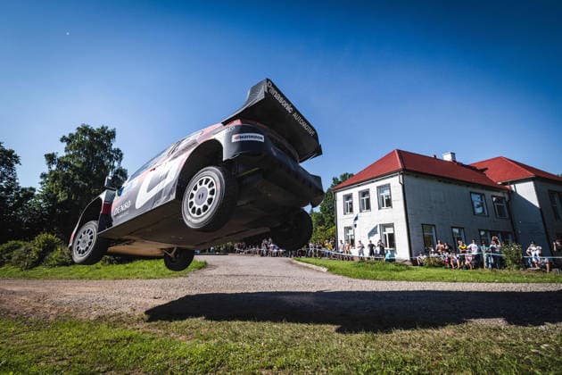AUTO - WRC, Motorsport Rallye, WM - RALLY ESTONIA 2026 05 Sami PAJARI, Marko SALMINEN, TOYOTA GR Yaris Rally1, action during the 2026 Rally Estonia, 8th round of the 2026 WRC WORLD RALLY CAR CHAMPIONSHIP, from July 16 to 29, 2026 at Tartu, Estonia - TartuEstonia  Copyright: xNikosxKatikisx