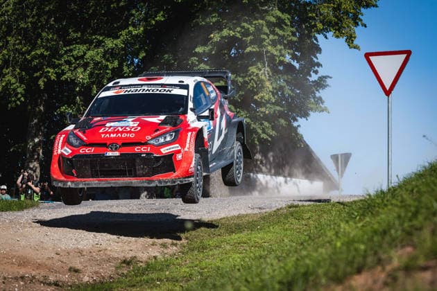 AUTO - WRC, Motorsport Rallye, WM - RALLY ESTONIA 2026 18 Takamoto KATSUTA, Aaron JOHNSTON, TOYOTA GR Yaris Rally1, action during the 2026 Rally Estonia, 8th round of the 2026 WRC WORLD RALLY CAR CHAMPIONSHIP, from July 16 to 29, 2026 at Tartu, Estonia - TartuEstonia  Copyright: xNikosxKatikisx