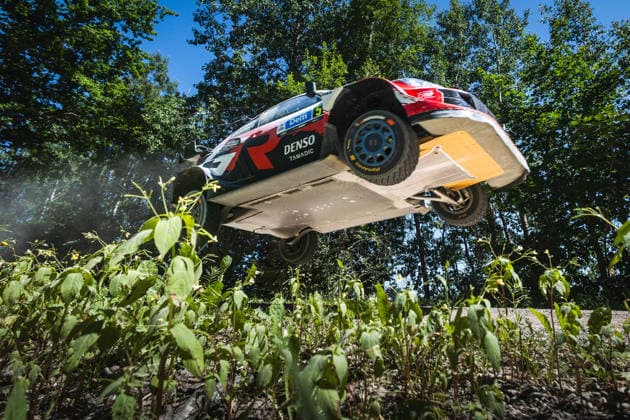 AUTO - WRC, Motorsport Rallye, WM - RALLY ESTONIA 2026 05 Sami PAJARI, Marko SALMINEN, TOYOTA GR Yaris Rally1, action during the 2026 Rally Estonia, 8th round of the 2026 WRC WORLD RALLY CAR CHAMPIONSHIP, from July 16 to 29, 2026 at Tartu, Estonia - TartuEstonia  Copyright: xNikosxKatikisx