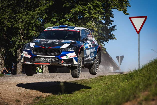 AUTO - WRC, Motorsport Rallye, WM - RALLY ESTONIA 2026 24 Fabrizio ZALDIVAR, Marcelo DER OHANNESIAN, SKODA Fabia RS, action during the 2026 Rally Estonia, 8th round of the 2026 WRC WORLD RALLY CAR CHAMPIONSHIP, from July 16 to 29, 2026 at Tartu, Estonia - TartuEstonia  Copyright: xNikosxKatikisx
