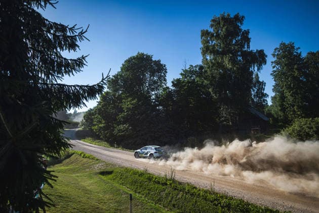 AUTO - WRC, Motorsport Rallye, WM - RALLY ESTONIA 2026 25 Emil LINDHOLM, Gabriel MORALES, SKODA Fabia RS, action during the 2026 Rally Estonia, 8th round of the 2026 WRC WORLD RALLY CAR CHAMPIONSHIP, from July 16 to 29, 2026 at Tartu, Estonia - TartuEstonia  Copyright: xNikosxKatikisx
