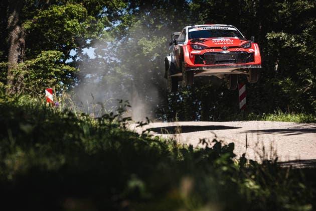 AUTO - WRC, Motorsport Rallye, WM - RALLY ESTONIA 2026 18 Takamoto KATSUTA, Aaron JOHNSTON, TOYOTA GR Yaris Rally1, action during the 2026 Rally Estonia, 8th round of the 2026 WRC WORLD RALLY CAR CHAMPIONSHIP, from July 16 to 29, 2026 at Tartu, Estonia - TartuEstonia  Copyright: xNikosxKatikisx
