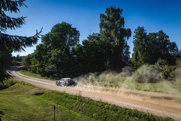 AUTO - WRC, Motorsport Rallye, WM - RALLY ESTONIA 2026 18 Takamoto KATSUTA, Aaron JOHNSTON, TOYOTA GR Yaris Rally1, action during the 2026 Rally Estonia, 8th round of the 2026 WRC WORLD RALLY CAR CHAMPIONSHIP, from July 16 to 29, 2026 at Tartu, Estonia - TartuEstonia  Copyright: xNikosxKatikisx