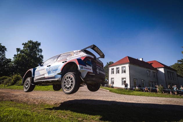 AUTO - WRC, Motorsport Rallye, WM - RALLY ESTONIA 2026 24 Fabrizio ZALDIVAR, Marcelo DER OHANNESIAN, SKODA Fabia RS, action during the 2026 Rally Estonia, 8th round of the 2026 WRC WORLD RALLY CAR CHAMPIONSHIP, from July 16 to 29, 2026 at Tartu, Estonia - TartuEstonia  Copyright: xNikosxKatikisx