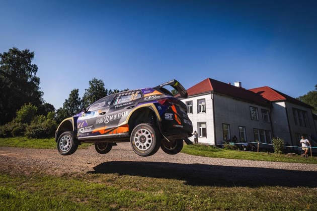 AUTO - WRC, Motorsport Rallye, WM - RALLY ESTONIA 2026 32 Giovanni TRENTIN, Pietro Elia OMETTO, SKODA Fabia RS, action during the 2026 Rally Estonia, 8th round of the 2026 WRC WORLD RALLY CAR CHAMPIONSHIP, from July 16 to 29, 2026 at Tartu, Estonia - TartuEstonia  Copyright: xNikosxKatikisx