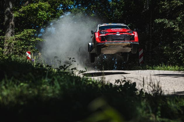 AUTO - WRC, Motorsport Rallye, WM - RALLY ESTONIA 2026 99 Oliver SOLBERG, Elliott EDMONDSON, TOYOTA GR Yaris Rally1, action during the 2026 Rally Estonia, 8th round of the 2026 WRC WORLD RALLY CAR CHAMPIONSHIP, from July 16 to 29, 2026 at Tartu, Estonia - TartuEstonia  Copyright: xNikosxKatikisx