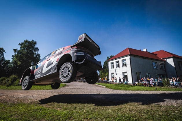 AUTO - WRC, Motorsport Rallye, WM - RALLY ESTONIA 2026 18 Takamoto KATSUTA, Aaron JOHNSTON, TOYOTA GR Yaris Rally1, action during the 2026 Rally Estonia, 8th round of the 2026 WRC WORLD RALLY CAR CHAMPIONSHIP, from July 16 to 29, 2026 at Tartu, Estonia - TartuEstonia  Copyright: xNikosxKatikisx