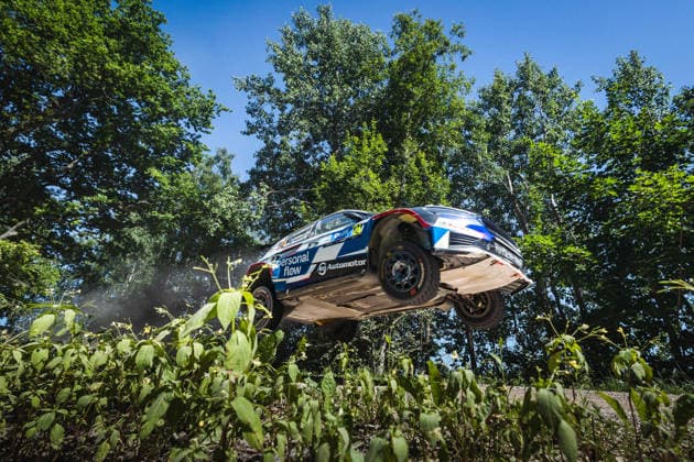 AUTO - WRC, Motorsport Rallye, WM - RALLY ESTONIA 2026 24 Fabrizio ZALDIVAR, Marcelo DER OHANNESIAN, SKODA Fabia RS, action during the 2026 Rally Estonia, 8th round of the 2026 WRC WORLD RALLY CAR CHAMPIONSHIP, from July 16 to 29, 2026 at Tartu, Estonia - TartuEstonia  Copyright: xNikosxKatikisx