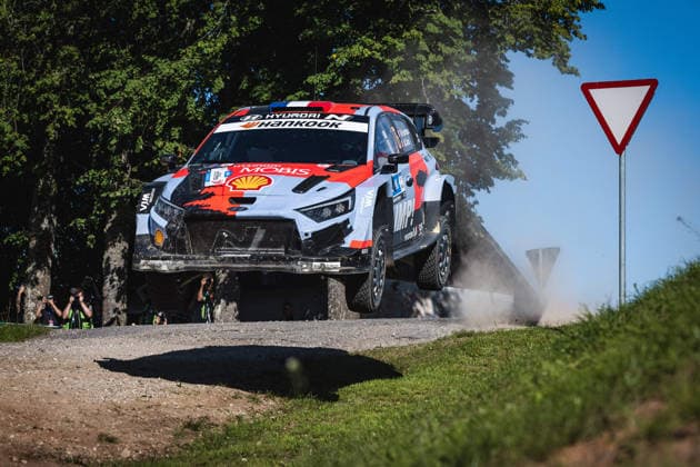 AUTO - WRC, Motorsport Rallye, WM - RALLY ESTONIA 2026 16 Adrien FOURMAUX, Alexandre CORIA, HYUNDAI i20 N Rally1, action during the 2026 Rally Estonia, 8th round of the 2026 WRC WORLD RALLY CAR CHAMPIONSHIP, from July 16 to 29, 2026 at Tartu, Estonia - TartuEstonia  Copyright: xNikosxKatikisx