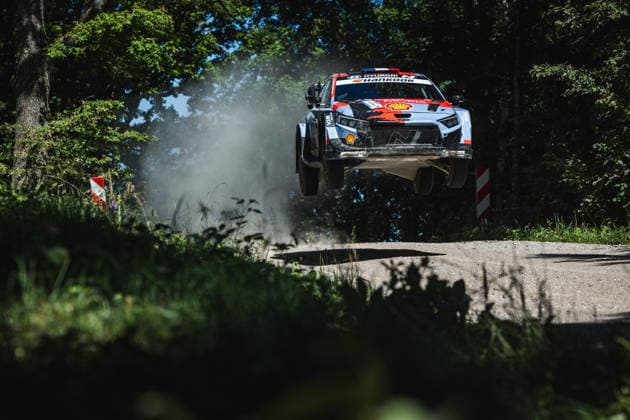 AUTO - WRC, Motorsport Rallye, WM - RALLY ESTONIA 2026 16 Adrien FOURMAUX, Alexandre CORIA, HYUNDAI i20 N Rally1, action during the 2026 Rally Estonia, 8th round of the 2026 WRC WORLD RALLY CAR CHAMPIONSHIP, from July 16 to 29, 2026 at Tartu, Estonia - TartuEstonia  Copyright: xNikosxKatikisx