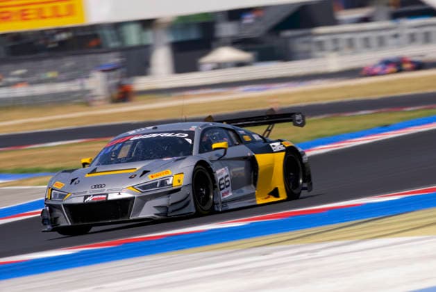 GT World Challenge Misano 2026 - Free Practice 1 Andrea Frassineti and Ariel Levi drive the ( 66) Audi R8 LMS GT3 EVO II of team Tresor Attempto Racing during the Free Practice 1 of the 5th round of the GT World Challenge Europe by AWS at Misano World Circuit - Marco Simoncelli in Misano, Italy, on July 17, 2026. Misano Italy Italy  Copyright: xFabioxPellicciax originalFilename:pelliccia-gtworldc260717_npgkm.jpg