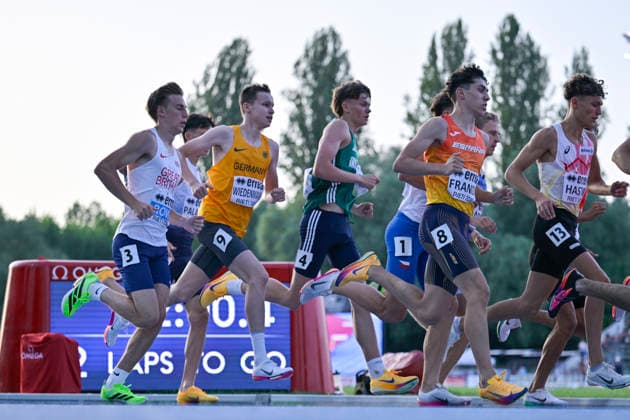 Dominik WIEDENMANN (Germany, VfL Sindelfingen 1862 e.V., 1.500m) ITA, European Atheltics U18 Championships, Athletics, 16.07.2026, ITA, European Atheltics U18 Championships, Athletics, 16.07.2026, *** Dominik WIEDENMANN, Germany, VfL Sindelfingen 1862 e.V., 1,500m, ITA, European Athletics U18 Championships, Athletics, July 16, 2026, ITA, European Athletics U18 Championships, Athletics, July 16, 2026, Copyright: xx