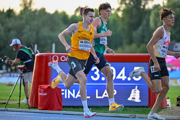 Dominik WIEDENMANN (Germany, VfL Sindelfingen 1862 e.V., 1.500m) ITA, European Atheltics U18 Championships, Athletics, 16.07.2026, ITA, European Atheltics U18 Championships, Athletics, 16.07.2026, *** Dominik WIEDENMANN, Germany, VfL Sindelfingen 1862 e.V., 1,500m, ITA, European Athletics U18 Championships, Athletics, July 16, 2026, ITA, European Athletics U18 Championships, Athletics, July 16, 2026, Copyright: xx