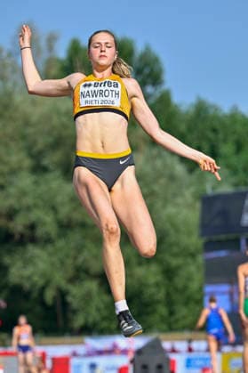 Elisabeth NAWROTH (Germany, TSV Gomaringen, 7-Kampf) ITA, European Athletics U18 Championships, Athletics, 16.07.2026, ITA, European Athletics U18 Championships, Athletics, 16.07.2026, Rieti *** Elisabeth NAWROTH, Germany, TSV Gomaringen, Heptathlon, ITA, European Athletics U18 Championships, Track and Field, July 16, 2026, ITA, European Athletics U18 Championships, Track and Field, July 16, 2026, Rieti Copyright: xEibnerxPressefoto JanxPapenfussx EP_JPS