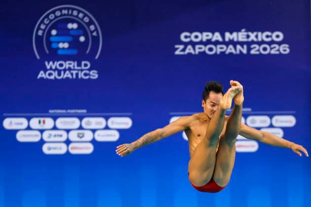Mexico Diving Cup in Zapopan Sebastian Morales of Colombia competes in the men s 3-meter springboard at the Mexico Diving Cup at the Metropolitan Aquatic Center in Zapopan, Mexico, 17 July 2026. ZAPOPAN Mexico  Copyright: xFRANCISCOxGUASCOx