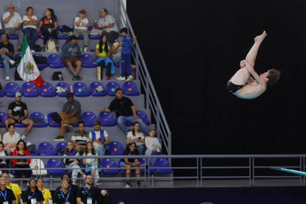 Mexico Diving Cup in Zapopan Tim Axer of Germany competes in the men s 3-meter springboard at the Mexico Diving Cup at the Metropolitan Aquatic Center in Zapopan, Jalisco, Mexico, 17 July 2026. ZAPOPAN Mexico  Copyright: xFRANCISCOxGUASCOx