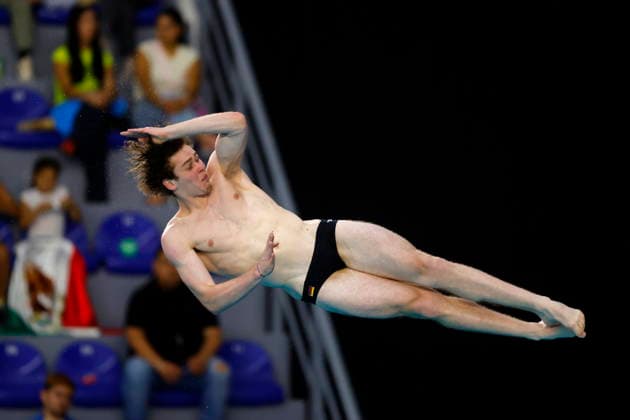 Mexico Diving Cup in Zapopan Tim Axer of Germany competes in the men s 3-meter springboard at the Mexico Diving Cup at the Metropolitan Aquatic Center in Zapopan, Jalisco, Mexico, 17 July 2026. ZAPOPAN Mexico  Copyright: xFRANCISCOxGUASCOx
