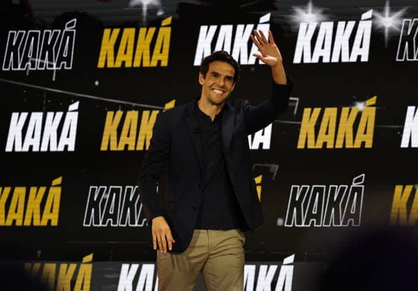 July 17, 2026, New York, New York, USA: Soccer legend Kaka during Fanatics Fest at the Jacob Javitz Center on Friday, July 17, 2026; New York, New York, USA. New York USA - ZUMAs325 20260717_zsp_s325_001 Copyright: xJessxStilesx